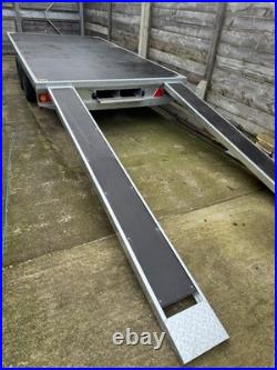 Alko 12Ft Flatbed Trailer With Ramps