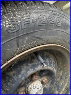 Alko 12Ft Flatbed Trailer With Ramps