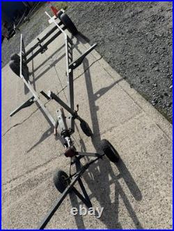 Alko twin Axle Braked Trailer Chassis Glamping Shepards Hut Project