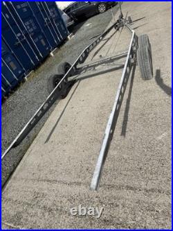 Alko twin Axle Braked Trailer Chassis Glamping Shepards Hut Project