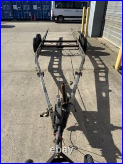 Alko twin Axle Braked Trailer Chassis Glamping Shepards Hut Project