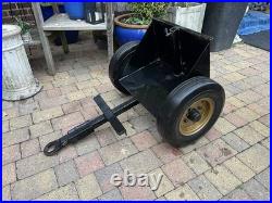 All Steel Trailer Small 2-Wheel Heavy Duty Mini Trailer COLLECTION ONLY