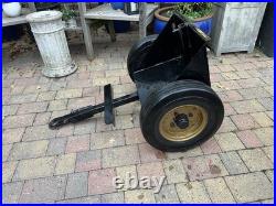 All Steel Trailer Small 2-Wheel Heavy Duty Mini Trailer COLLECTION ONLY