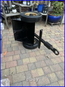 All Steel Trailer Small 2-Wheel Heavy Duty Mini Trailer COLLECTION ONLY