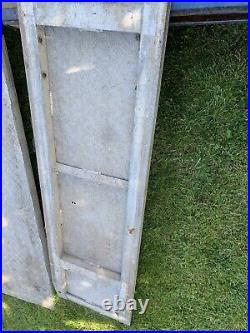Aluminium loading heavy duty loading ramps / skids for trailer recovery 6ft