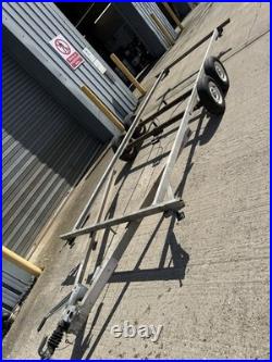 Aluminum Twin Axle Braked Trailer Chassis Tiny Home, Shepards Hut Project