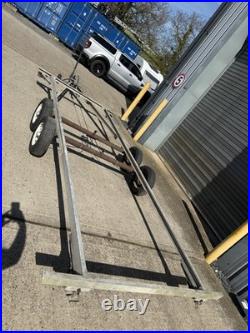 Aluminum Twin Axle Braked Trailer Chassis Tiny Home, Shepards Hut Project