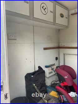 American Trailer could be race car enclosed trailer / race shuttle / race car