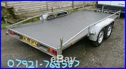 Anssems 13ft x 6ft 2000kg car transporter trailer plant trailer No Vat, Rochdale