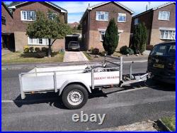 Anssems BSX1300 1 Tonne 8x4 Single Axle Braked Trailer Anssems BSX1300 1 Tonne 8x4 Single Axle Braked Trailer