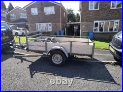Anssems BSX1300 1 Tonne 8x4 Single Axle Braked Trailer Anssems BSX1300 1 Tonne 8x4 Single Axle Braked Trailer
