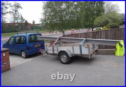Anssems BSX1300 1 Tonne 8x4 Single Axle Braked Trailer Anssems BSX1300 1 Tonne 8x4 Single Axle Braked Trailer