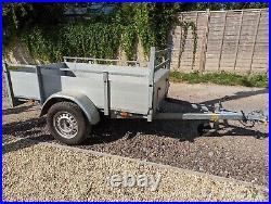 Anssems BSX D750 Trailer With Side Bars, Ladder Rack And Drop Down Ends