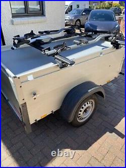 Anssems GT500 181 x 101 Camping Trailer, Thule Bars & 3 x 598 Cycle Carriers