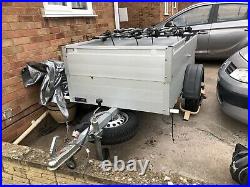 Anssems GT750 Camping Trailer + Wheel Clamps