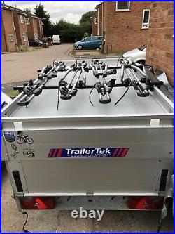 Anssems GT750 Camping Trailer + Wheel Clamps