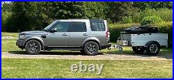 Anssems GT750 Land Rover overland camping trailer with solar power