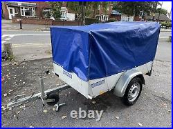 Anssems Gt500 6' X 3' Caged Trailer With Ramp And Full Cover Mobility Golf Buggy