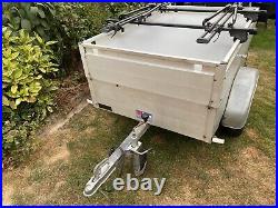 Anssems Trailer GT750 HT Thule rails & cycle racks indeal for camping