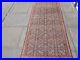 Antique_Worn_Hand_Made_Traditional_Oriental_Wool_Blue_Red_Rug_215x99cm_01_pbt