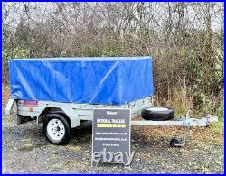 Apache 7ft x 4ft Single Axle Unbraked Trailer (750kg) Ifor Ivor P6e P7e P8e Erde