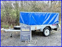 Apache 7ft x 4ft Single Axle Unbraked Trailer (750kg) Ifor Ivor P6e P7e P8e Erde