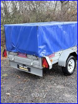 Apache 7ft x 4ft Single Axle Unbraked Trailer (750kg) Ifor Ivor P6e P7e P8e Erde