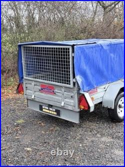 Apache 7ft x 4ft Single Axle Unbraked Trailer (750kg) Ifor Ivor P6e P7e P8e Erde