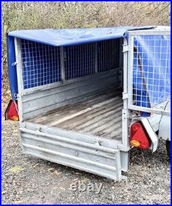 Apache 7ft x 4ft Single Axle Unbraked Trailer (750kg) Ifor Ivor P6e P7e P8e Erde