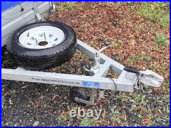 Apache 7ft x 4ft Single Axle Unbraked Trailer (750kg) Ifor Ivor P6e P7e P8e Erde