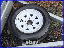 Apache 7ft x 4ft Single Axle Unbraked Trailer (750kg) Ifor Ivor P6e P7e P8e Erde