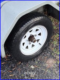 Apache 7ft x 4ft Single Axle Unbraked Trailer (750kg) Ifor Ivor P6e P7e P8e Erde