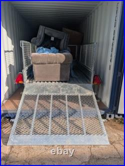 Apache 8x5 Trailer with Cage Sides & Rear Ramp