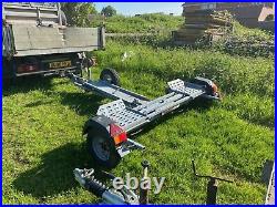 Armitages 2300 Kg Braked Towing Dolly LED Lights Rear Ramps Winch VGC