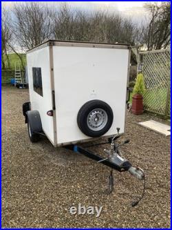BATESON BOX TRAILER. 8ft X 4 ft X4ft 6 Height