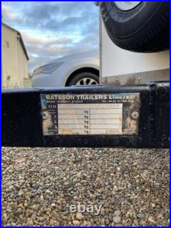 BATESON BOX TRAILER. 8ft X 4 ft X4ft 6 Height