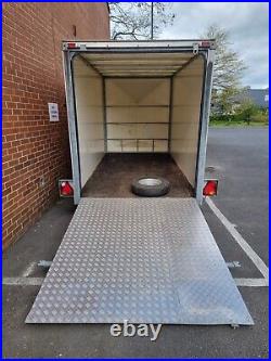 BLUELINE BOX TRAILER 12ft x 6ft New tyres Removals Karting Ramp