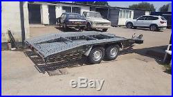 BORO 2016 car transporter trailer recovery 13ft x 7ft 4.0m x 2,1m 2500 kg