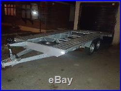 BORO JUPITER 5m 2700kgs mgw twin axle car transporter trailer
