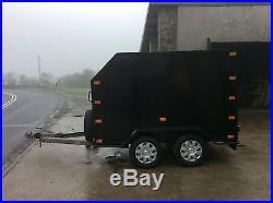 Box Trailer Tow A Van Towavan Car Trailer Twin Axle Lightweight Stunning