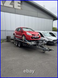 BPW Car Transport Trailer 3500kg Triple Axle with Brakes Heavy Duty BeaverTail