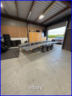 BPW Car Transport Trailer 3500kg Triple Axle with Brakes Heavy Duty BeaverTail