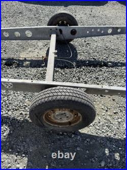 BPW Single axle, braked trailer, caravan chassis, tiny home, shepards hut
