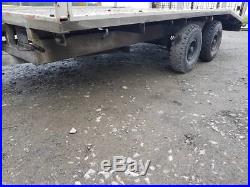 BRADLEY 3500kg beavertail plant, car trailer