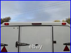 BT Van Box Trailer, AL-KO galv chassis. Shelved with Galv Security Bar