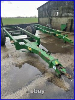 Bare Agricultural Chassis Project trailer 8t Load DIYTimber/bowser Conversion