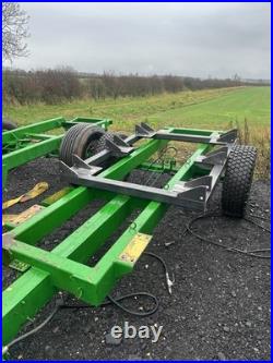 Bare Agricultural Chassis Project trailer 8t Load DIYTimber/bowser Conversion