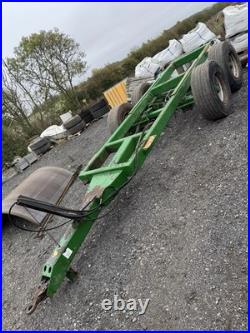 Bare Agricultural Chassis Project trailer DIY Conversion 19t Load Double Axle