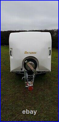 Bateson 120v Twin Axle Unbraked Box Van Trailer 750kg