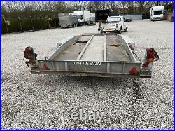 Bateson 16 X 6 Tilt Bed Twin Axle Car Transporter Trailer & Winch No Vat L@@K